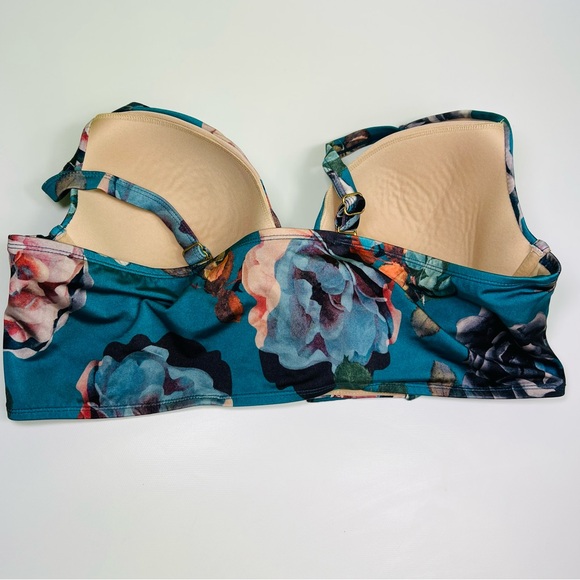 Cacique floral two piece swimsuit size 18 - Picture 9 of 9